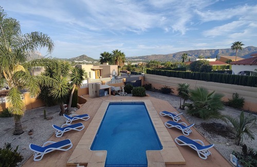 Beniarbeig Villa | Spanish villa with large pool, sea views, in a wonderful residential area in Beniarbeig