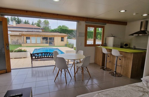 Nuevo Baztan Apartment | Studio Modern Swimming Pool Barbecue Couples Friends Gym Sauna