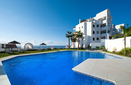 Torrox Costa Apartment | Stunning 2 bedrooms apartment front sea view