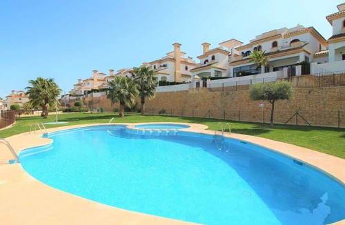 Polop House | Stunning villa for 6 guests with WIFI, pool, A/C, TV, patio and panoramic view