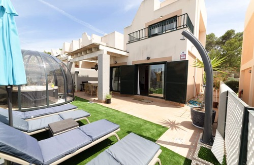 Sant Josep de sa Talaia House | Sunset & Seaview House for 6 close to Tarida beach, very well located. SPA for 4