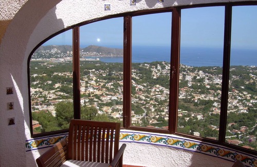 Benissa Coast Villa | SUPER LUXURY, INCREDIBLE VIEWS 180º TO THE SEA, CLIMATIZED INFINITE POOL 12 PAX