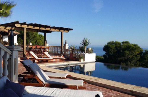 Benissa Coast Villa | SUPER LUXURY, INCREDIBLE VIEWS 180º TO THE SEA, CLIMATIZED INFINITE POOL 12 PAX