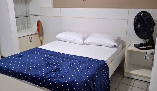 Beachfront apartment in the Ancorar Resort, complete leisure facilities in Porto de Galinhas.