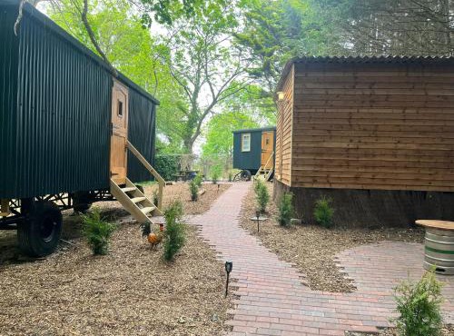 Half Moon Shepherds Huts