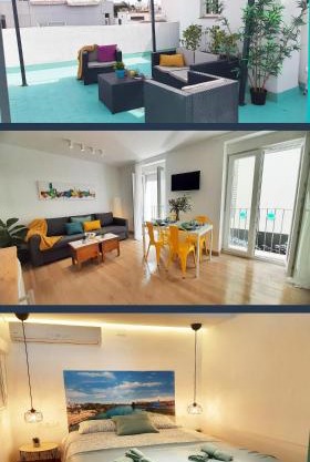Alameda Sunny Terrace - Lovely Center Apartments