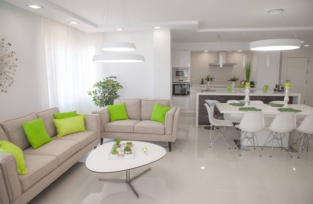 Deluxe sea view apartment in Puerto Marina