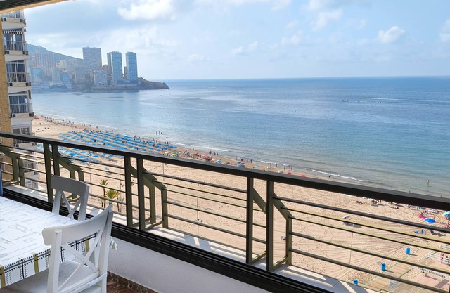 Levante Beach *facing the sea*