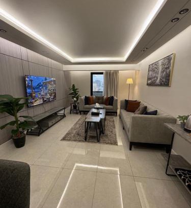 Al Aqiq Apartment | شقة أنيقة غرفتين نوم وصالة مودرن 013l