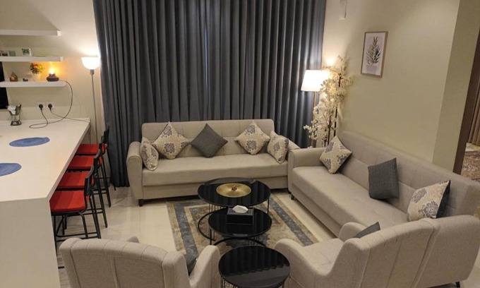 Medina Apartment | Alrawdah Luxury 3 Bedroom Apartment 5 Mins Drive to Haram الروضة للشقق الفاخرة