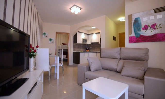 Bahia Calma Apartment | Apartment, WITH POOL VIEWS - NEXT TO THE BEACH-IDEAL FOR FAMILIES