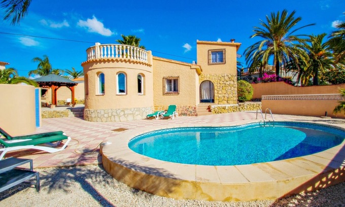 Casas de Torrat Villa | Cometa-86 - Pool, Terrace & Landscape View
