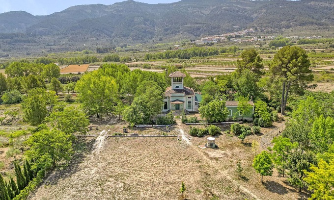 Agres House | Country House 'Albergue Rural Riera D'Agres' with Mountain View, Pool and Wi-Fi