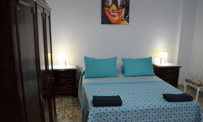 Alicante Hotel | Impressive 1 Bed Apartment with a Stunning Bathroom and Terrace Cb4ev