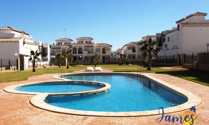 Orihuela Costa Apartment | La Ciñuelica R14 Ground Floor Apratment Com Pool L146