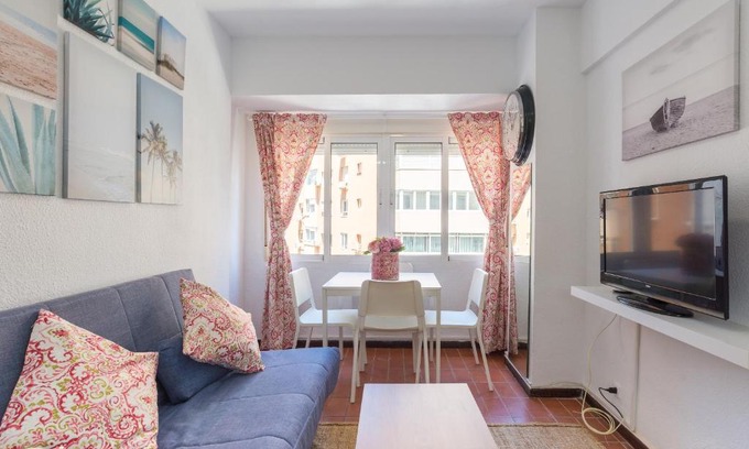 La Malagueta Apartment | MP9 Stay 20 Meters Away From The Sand Malagueta Beach