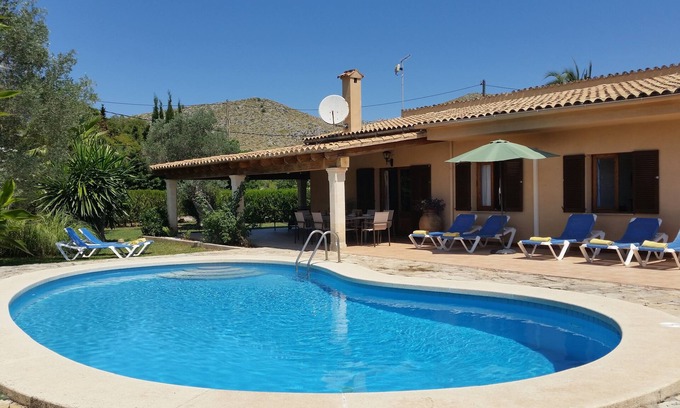 Pollensa Villa | SPECIAL PRICES! Countryside Villa with Private Pool and privacy