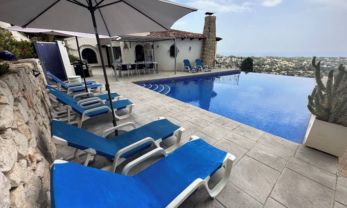 Benissa Coast Villa | SUPERB SWIMMING POOL VILLA 180 ° SEA VIEW VALENCIA ALICANTE MORAIRA