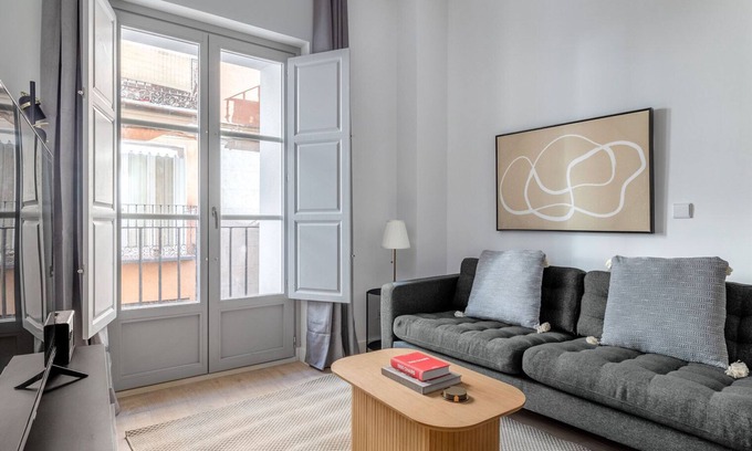Malasana Apartment | Tasteful Malasaña 2BR w/Elevator, nr Gran Via, by Blueground