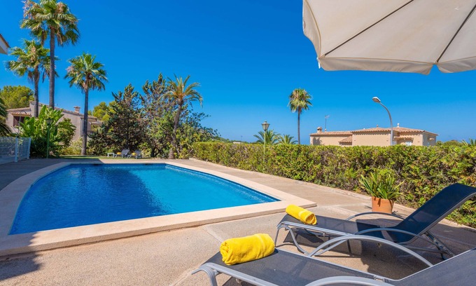 Santa Ponsa Villa | VILLA BERRY - Villa with private pool in Santa Ponça. Free WiFi