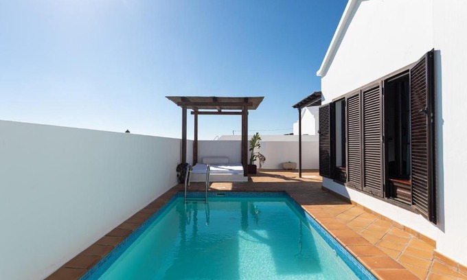 Tias Villa | Villa Princesa Fayna con piscina privada y BBQ