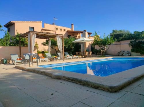 Son Servera Villa | Villa Pula Viñas Country villa 3 bedrooms pool and fabulous views of the Pula golf course near Son servera