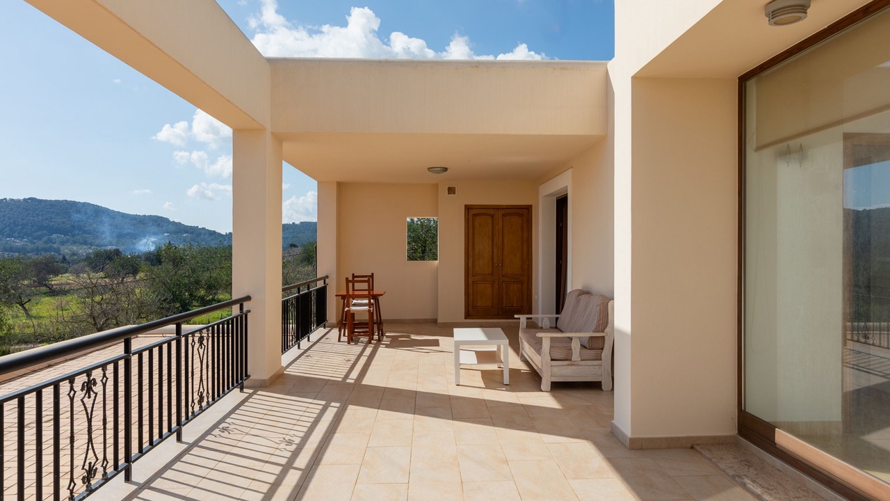 Photo of Patio Balcony in Es Figueral Beach