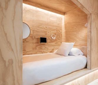 Single Bed in Dormitory Room
